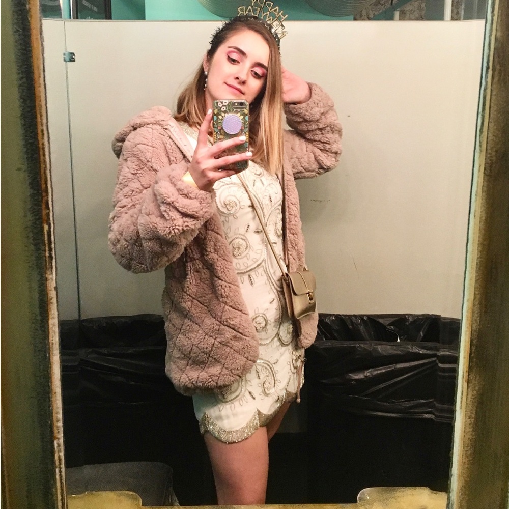 Free People Sequin Detailed Dress